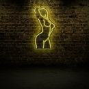 Girl's body Neon sign