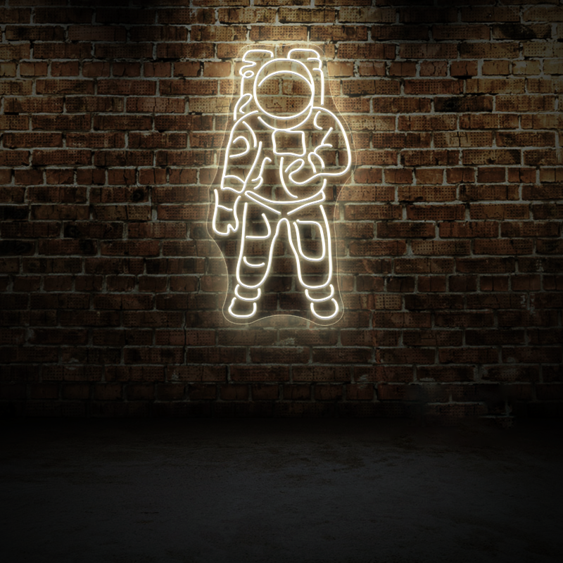 Astronaut Neon sign Cosmonaut LED Neon sign kids room wall decoration