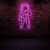 Astronaut Neon sign Cosmonaut LED Neon sign kids room wall decoration