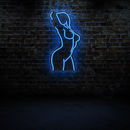 Girl's body Neon sign