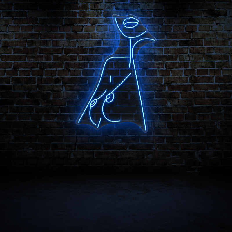 Sexy girl body Neon sign