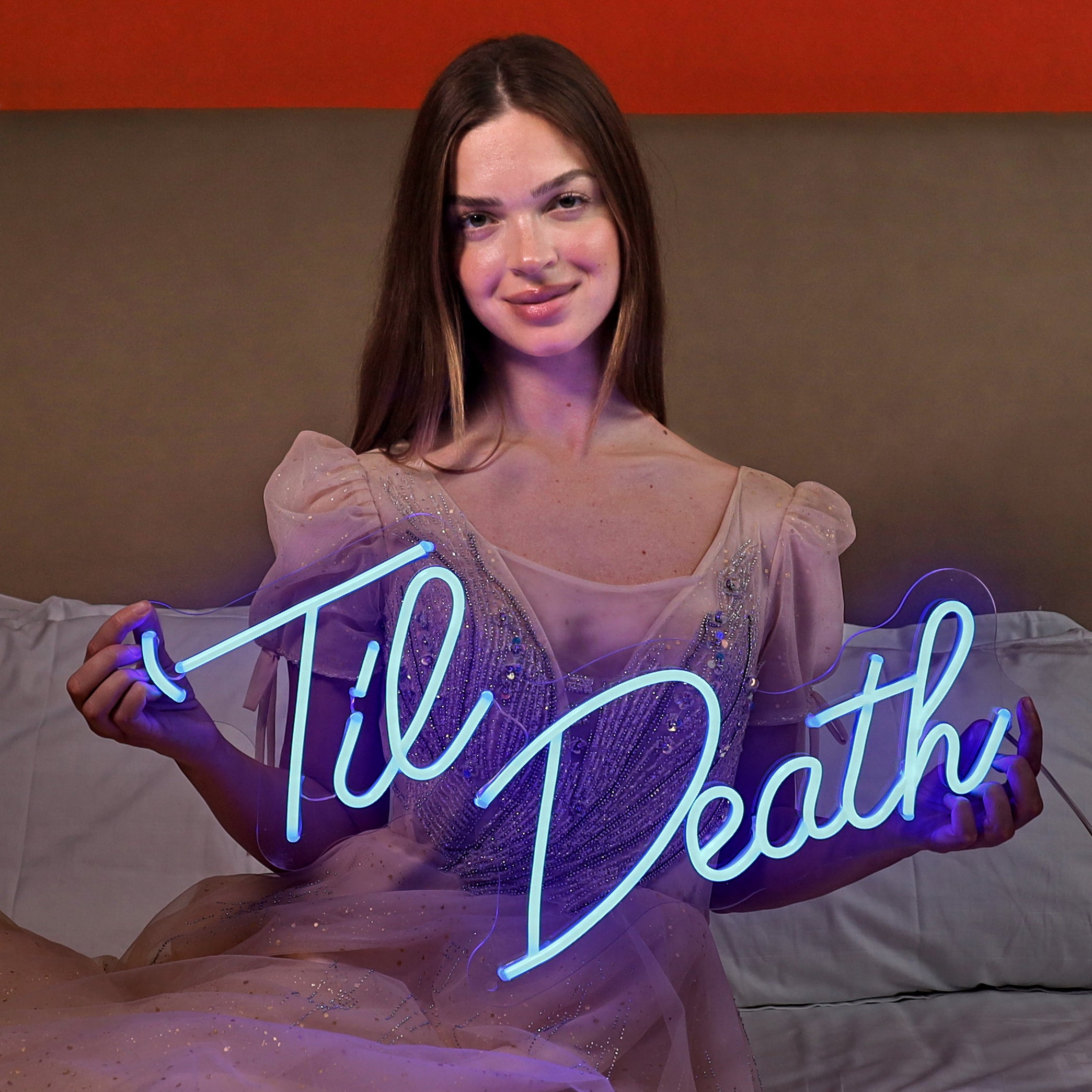 Til Death Neon sign