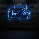 Oh Baby kids room Neon sign