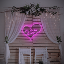 This kiss is beautiful Wedding Neon sign