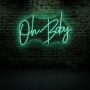 Oh Baby kids room Neon sign