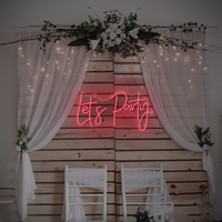 Let`s party Neon sign